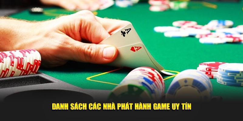 Danh sách các nhà phát hành uy tín hợp tác cùng 88VV