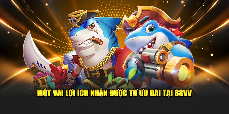 Một vài lợi ích nhận được từ ưu đãi tại 88VV